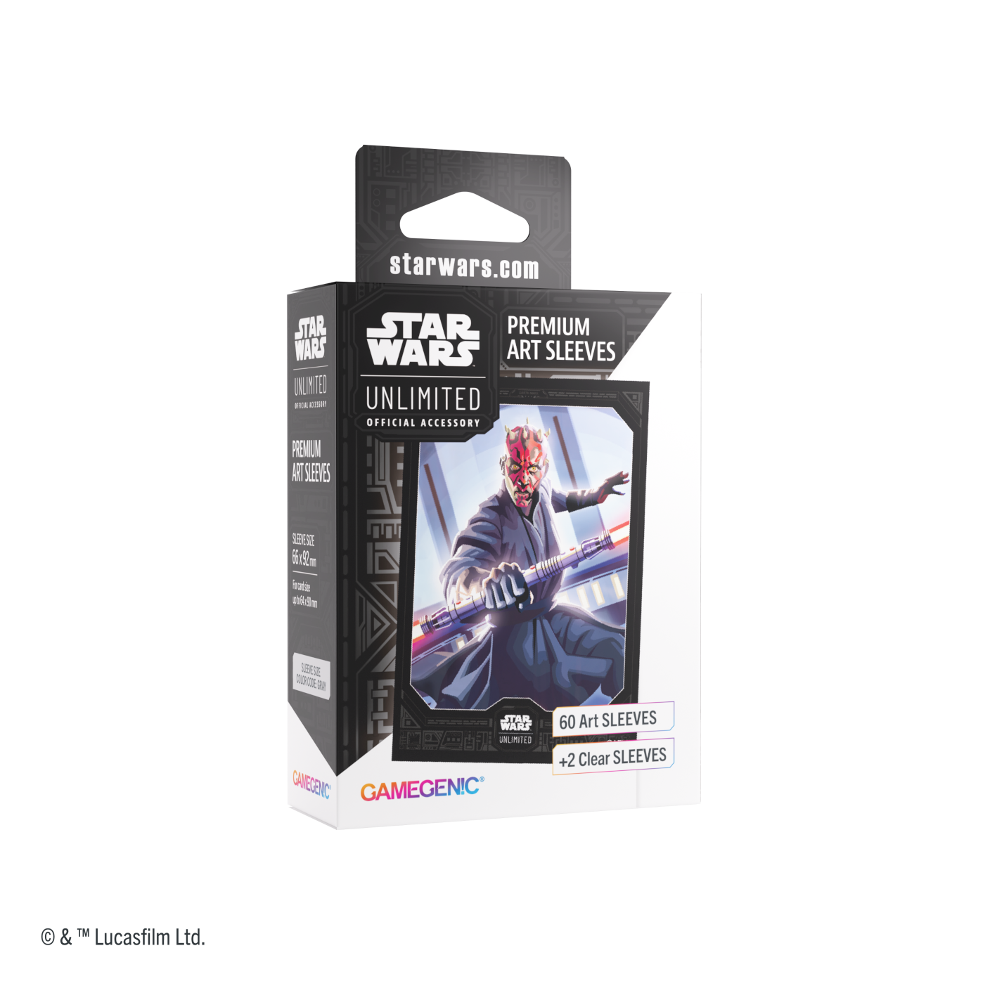 Gamegenic Sleeves Star Wars: Unlimited Darth Maul (60pcs.)