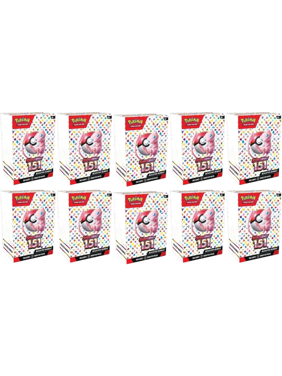 Pokémon TCG: Scarlet and Violet 151 - Booster Bundle Display - 10 Bundle