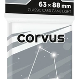 Rebel Corvus Light Card Sleeves (63 × 88 mm)