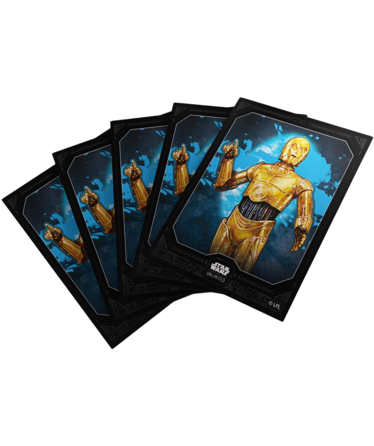 Gamegenic Sleeves Star Wars: Unlimited C-3PO (60pcs.)