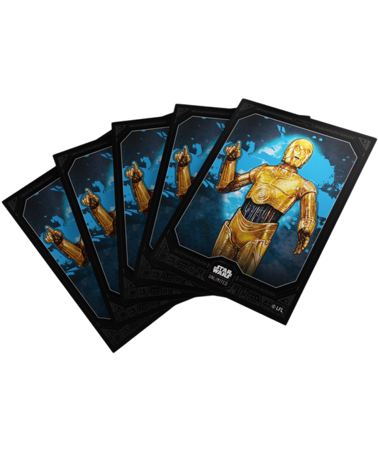 Gamegenic Sleeves Star Wars: Unlimited C-3PO (60pcs.)