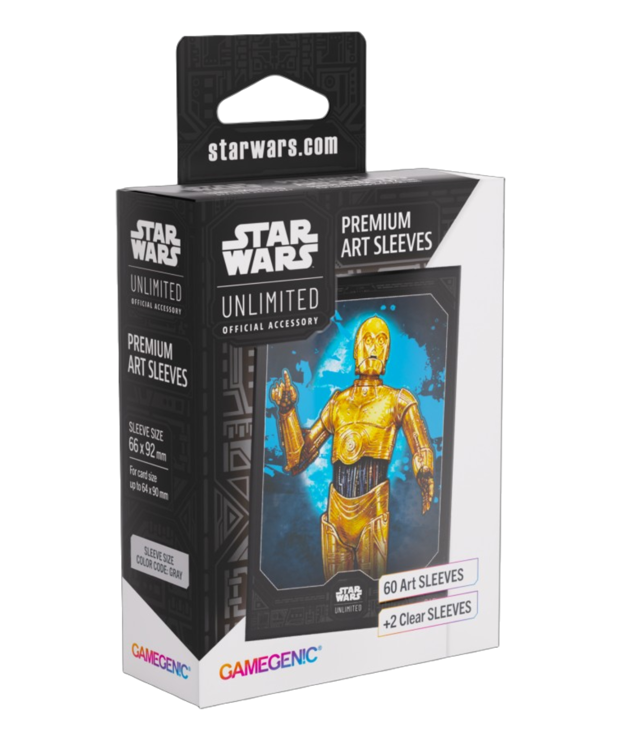 Gamegenic Sleeves Star Wars: Unlimited C-3PO (60pcs.)