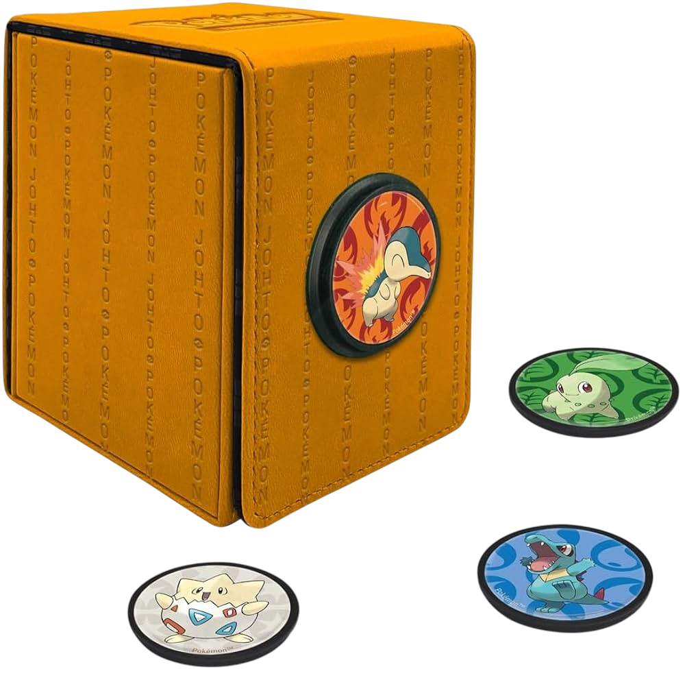 Ultra pro Alcove Click Deck Box Pokemon Orange