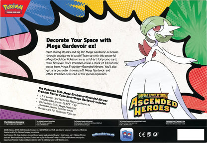 Pokemon TCG: Mega Evolution - Ascended Heroes: Mega Gardevoir Premium Poster Collection