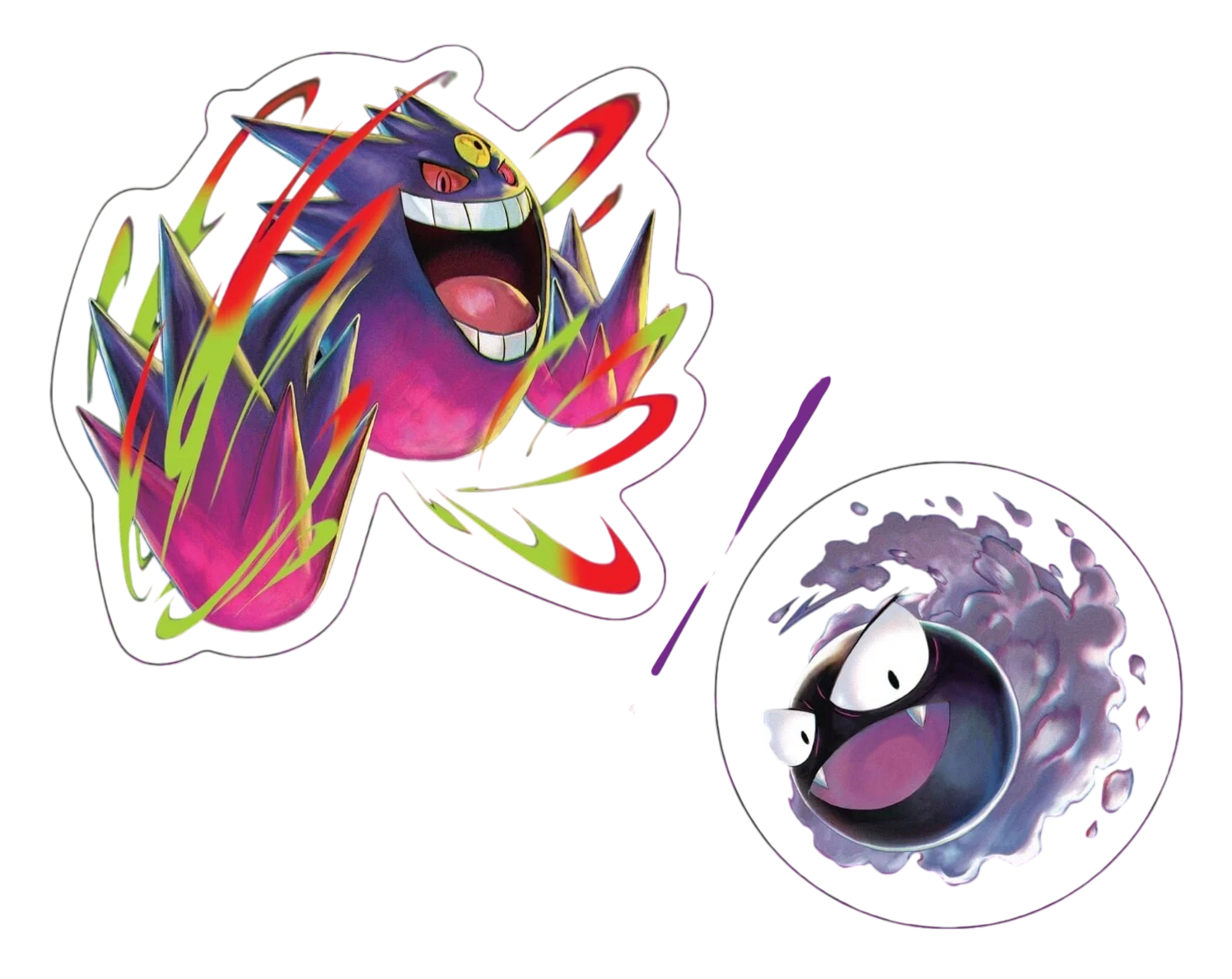 Pokemon TCG: Mega Evolution - Ascended Heroes: Gastly Tech Sticker Collection