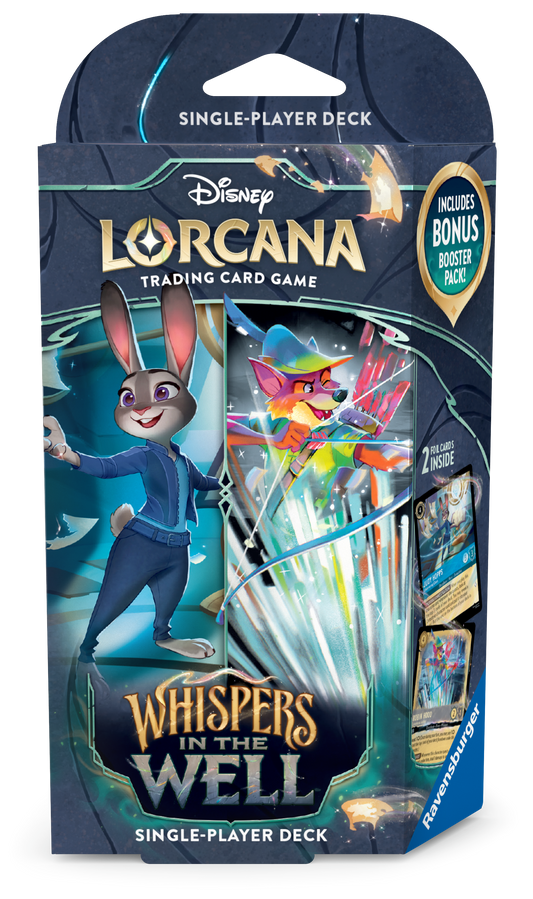 Disney Lorcana Whispers in the Well: Sapphire & Steel Starter Deck