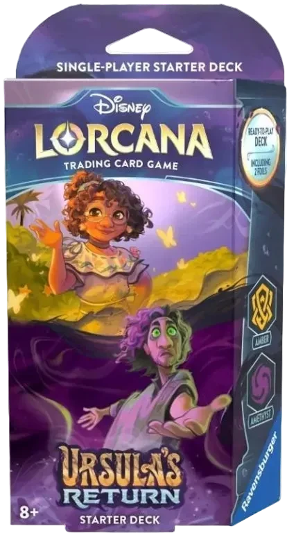 Disney Lorcana TCG: Ursula's Return Amber & Amethyst Starter Deck