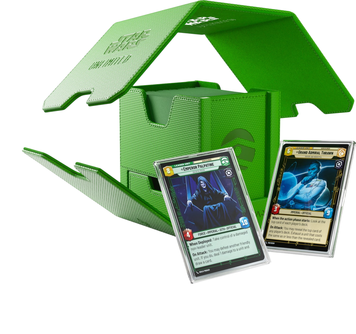 Gamegenic Star Wars: Unlimited Twin Suns Deck Pod Green