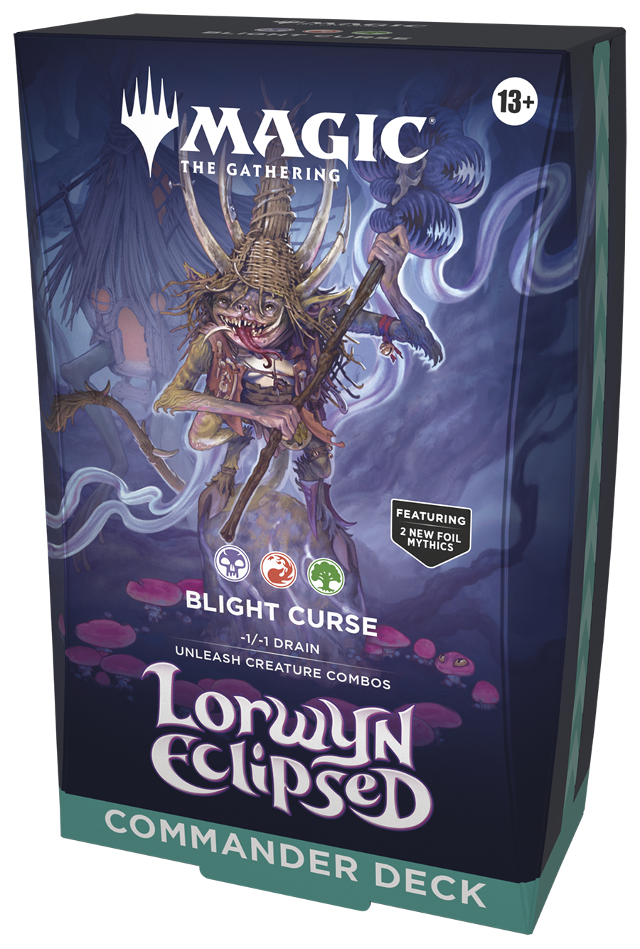 Magic the Gathering: Lorwyn Eclipsed - "Blight Curse" Commander Deck