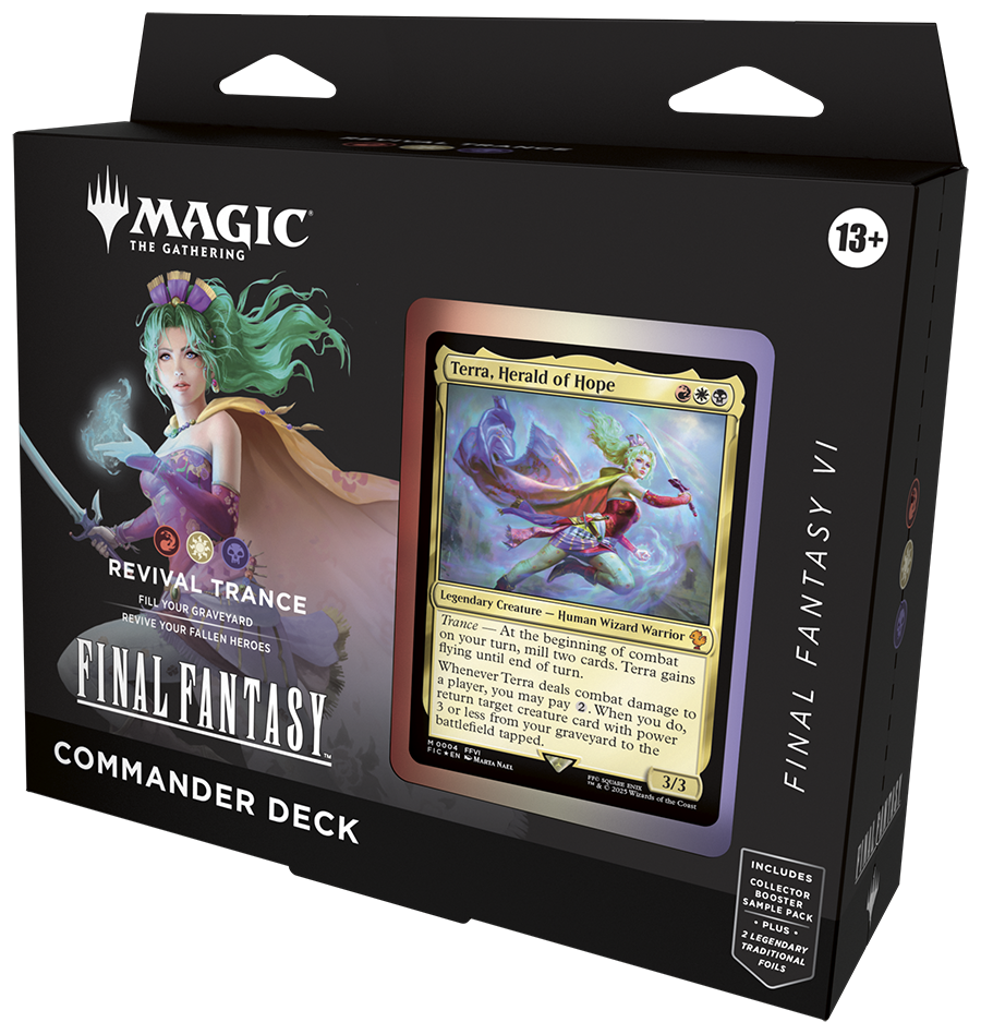 Magic the Gathering: Final Fantasy "Revival Trance" - Commander Deck