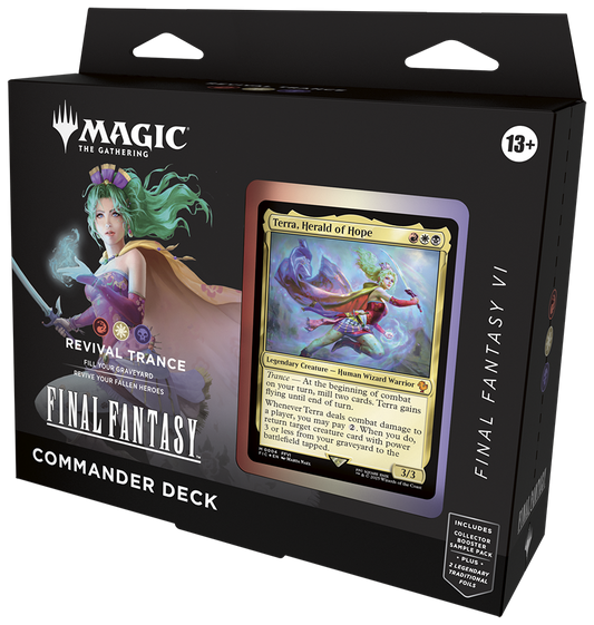 Magic the Gathering: Final Fantasy "Revival Trance" - Commander Deck