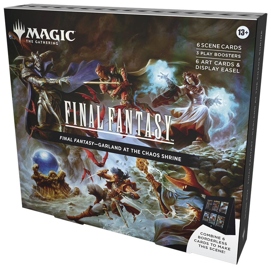 Magic the Gathering: Final Fantasy Holiday: "Garland at the Chaos Shrine" - Scene Box