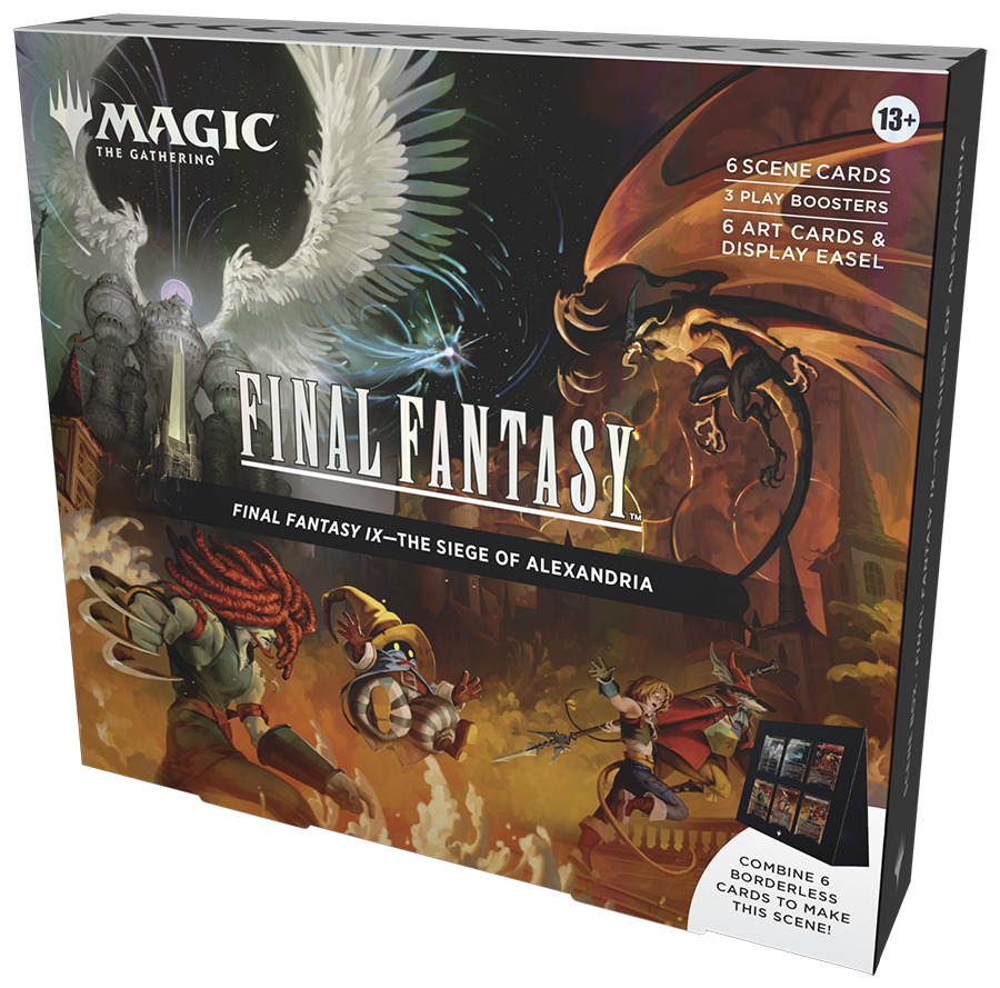 Magic the Gathering: Final Fantasy Holiday: "The Siege of Alexandria" - Scene Box