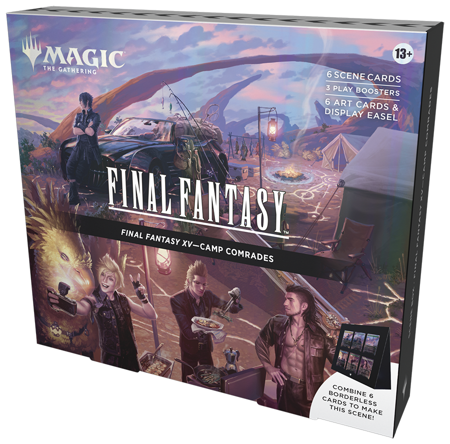 Magic the Gathering: Final Fantasy Holiday: "Camp Comrades" - Scene Box