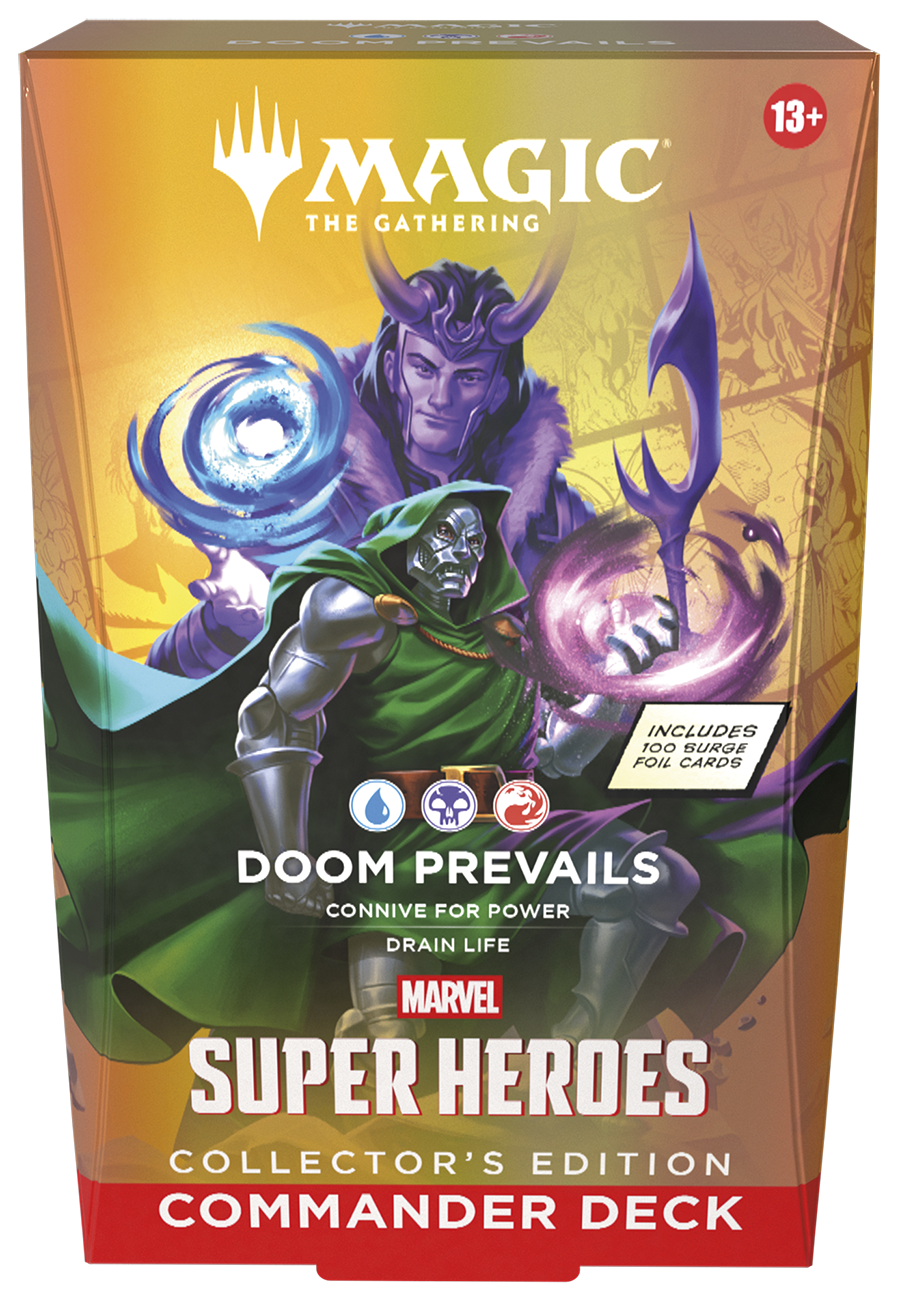 Magic the Gathering: Marvel Super Heroes Commander Deck - Doom Prevails - Collector's Edition