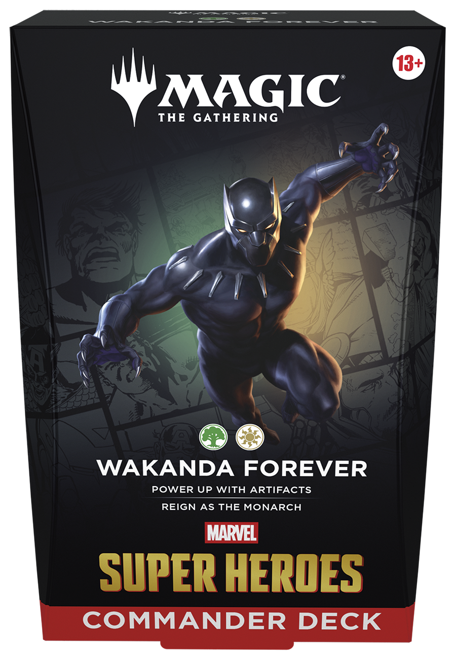 Magic the Gathering: Marvel Super Heroes Commander Deck - Wakanda Forever