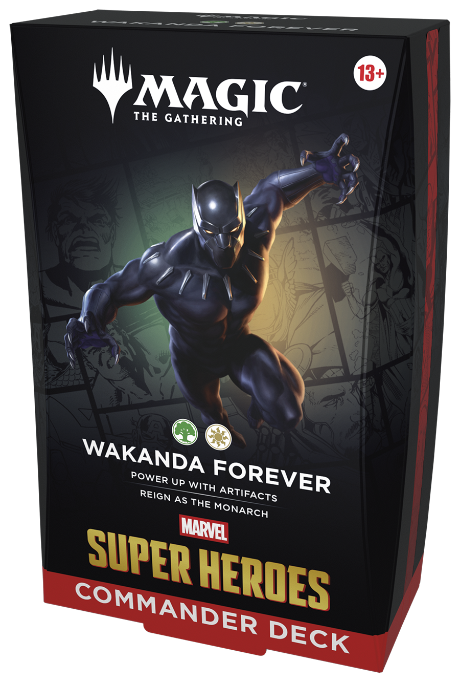 Magic the Gathering: Marvel Super Heroes Commander Deck - Wakanda Forever