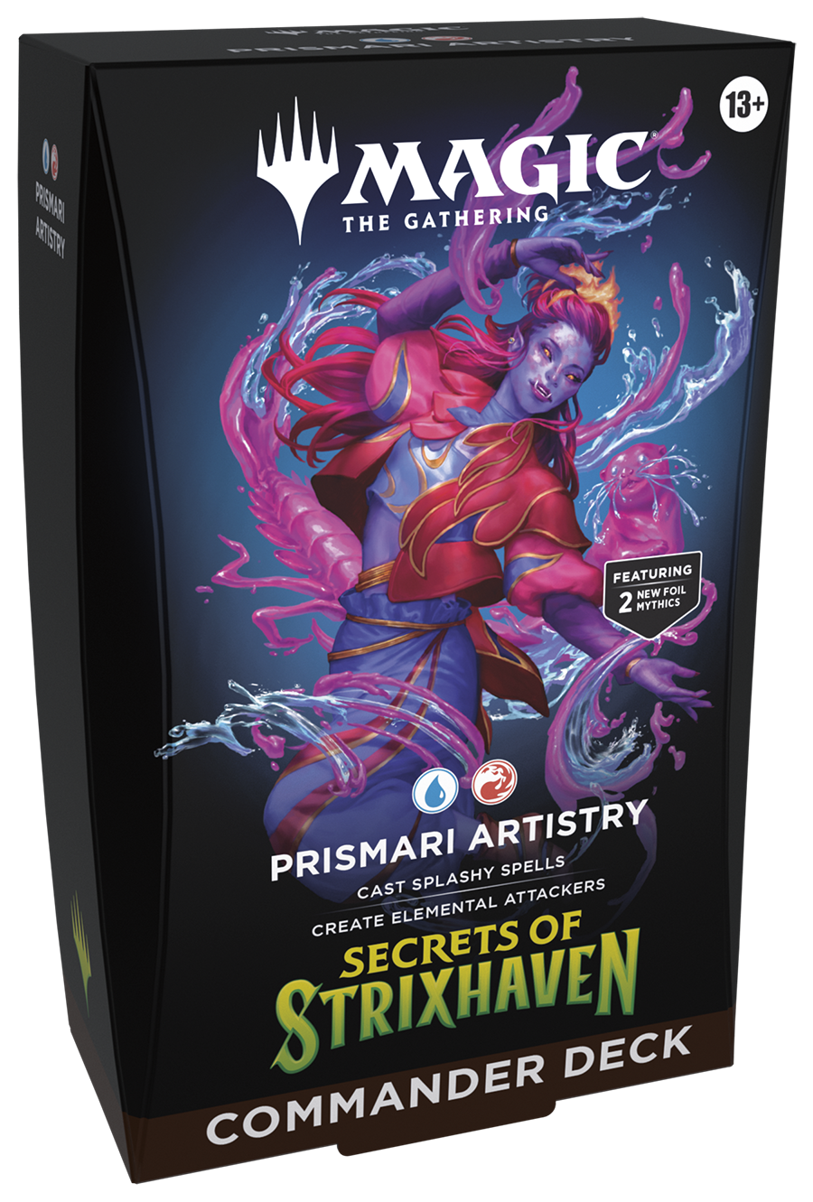 Magic the Gathering: Secrets Of Strixhaven - "Prismari Artistry" Commander Deck