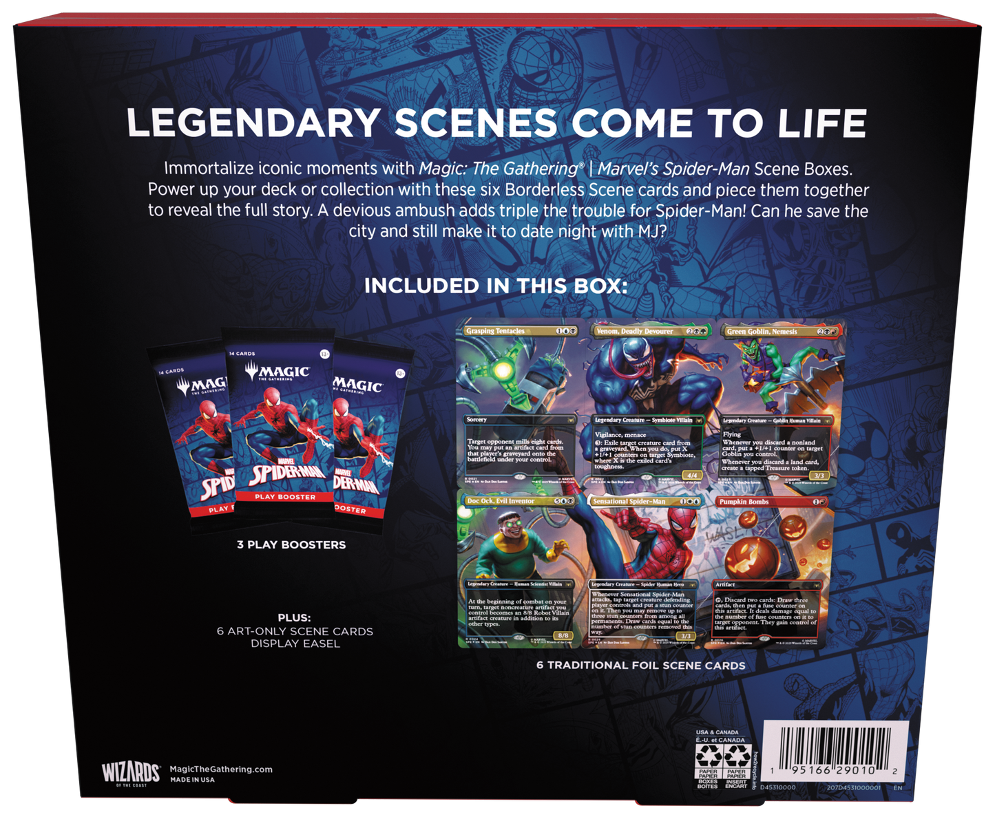 Magic The Gathering: Marvel Spider-Man - Scene Box