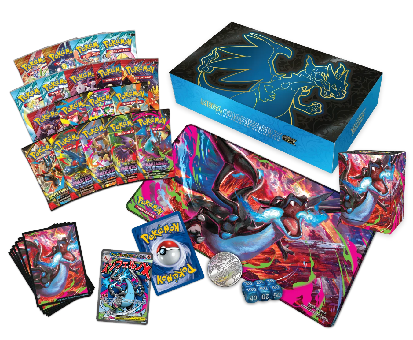 Pokemon TCG: Mega Charizard X ex Ultra-Premium Collection