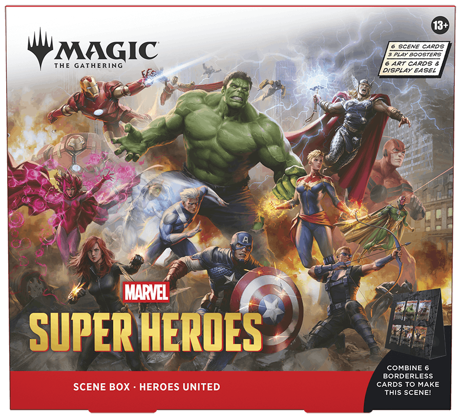 Magic the Gathering: Marvel Super Heroes Scene Box - Heroes United