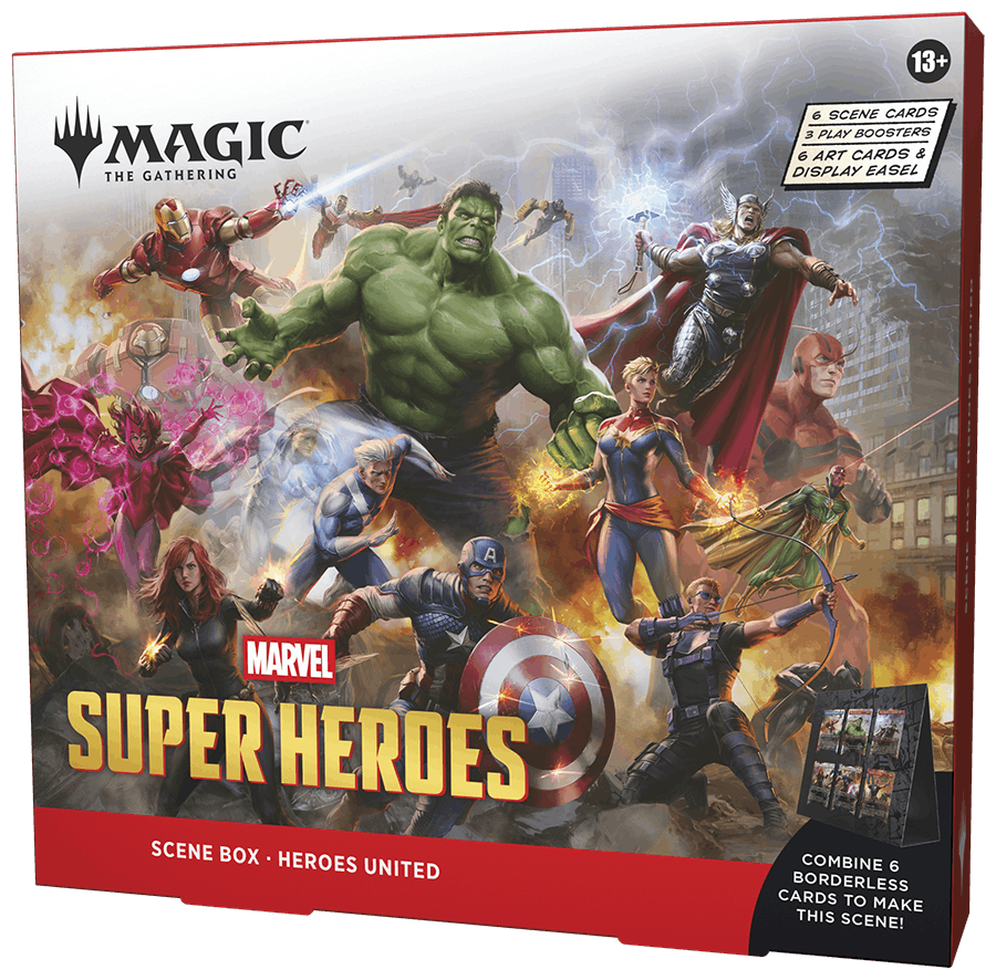 Magic the Gathering: Marvel Super Heroes Scene Box - Heroes United