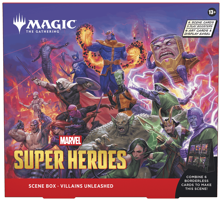 Magic the Gathering: Marvel Super Heroes Scene Box - Villains Unleashed
