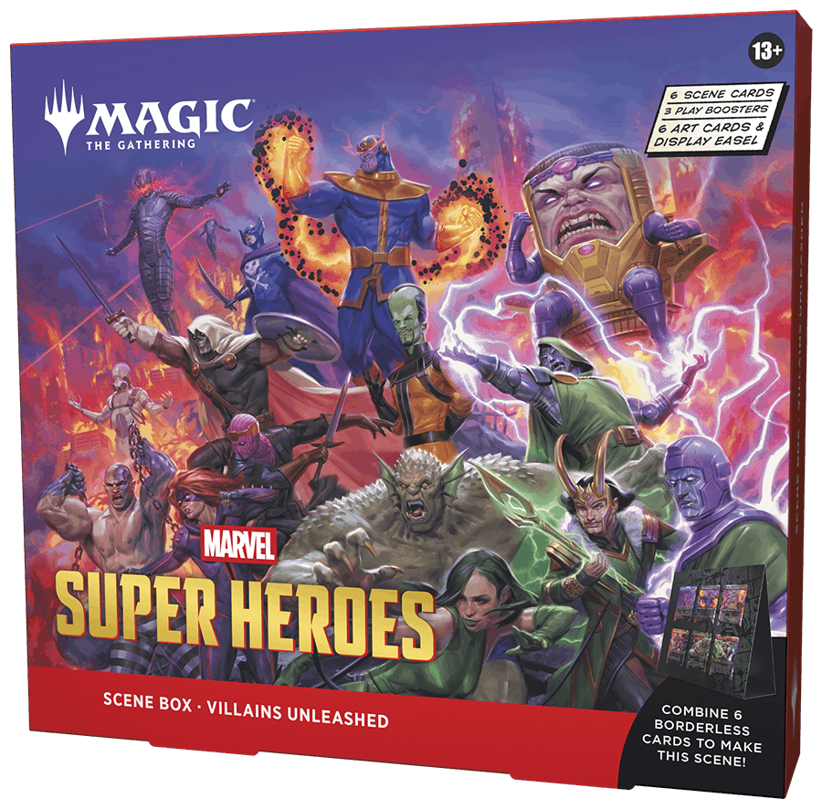 Magic the Gathering: Marvel Super Heroes Scene Box - Villains Unleashed