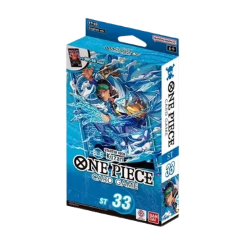 One Piece TCG: ST-33 Starter Deck Box Blue Kuzan