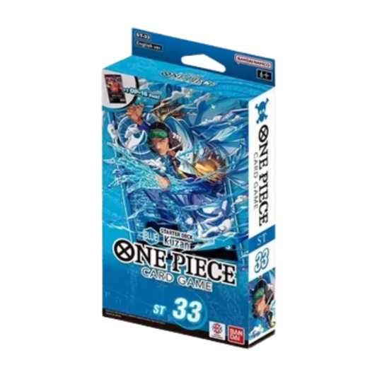 One Piece TCG: ST-33 Starter Deck Box Blue Kuzan