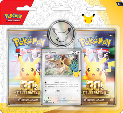 Pokemon TCG: 30th Celebration: 2-Pack Blister