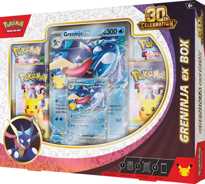Pokemon TCG: 30th Celebration Ex Box - Greninja Ex
