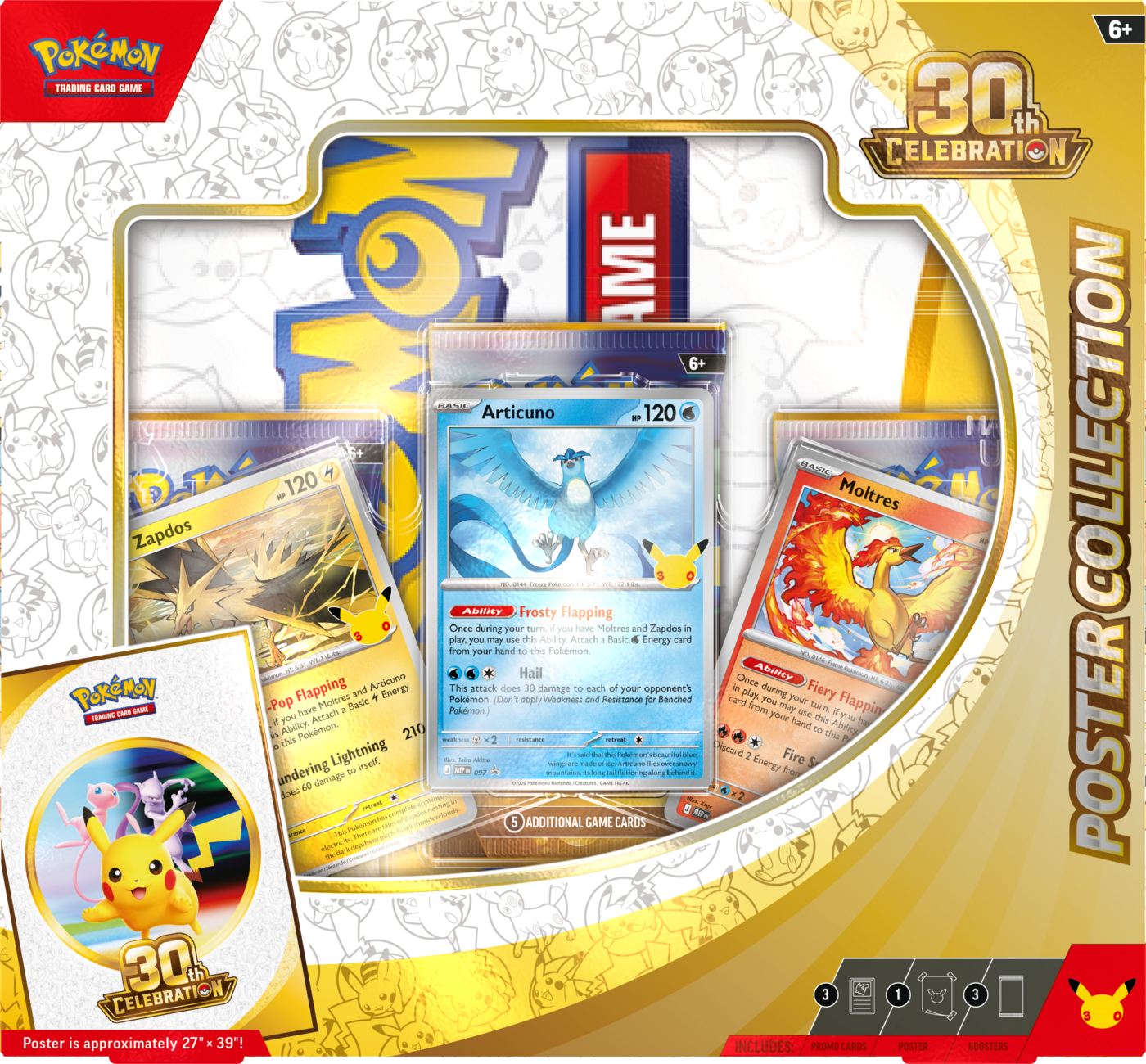 Pokemon TCG: 30th Celebration: Poster Collection