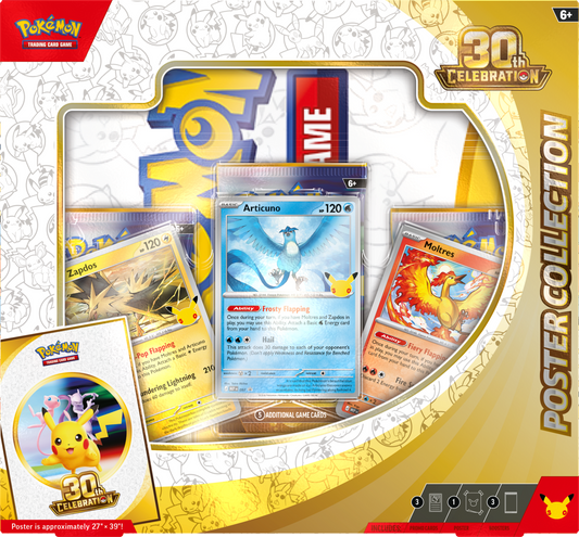 Pokemon TCG: 30th Celebration: Poster Collection