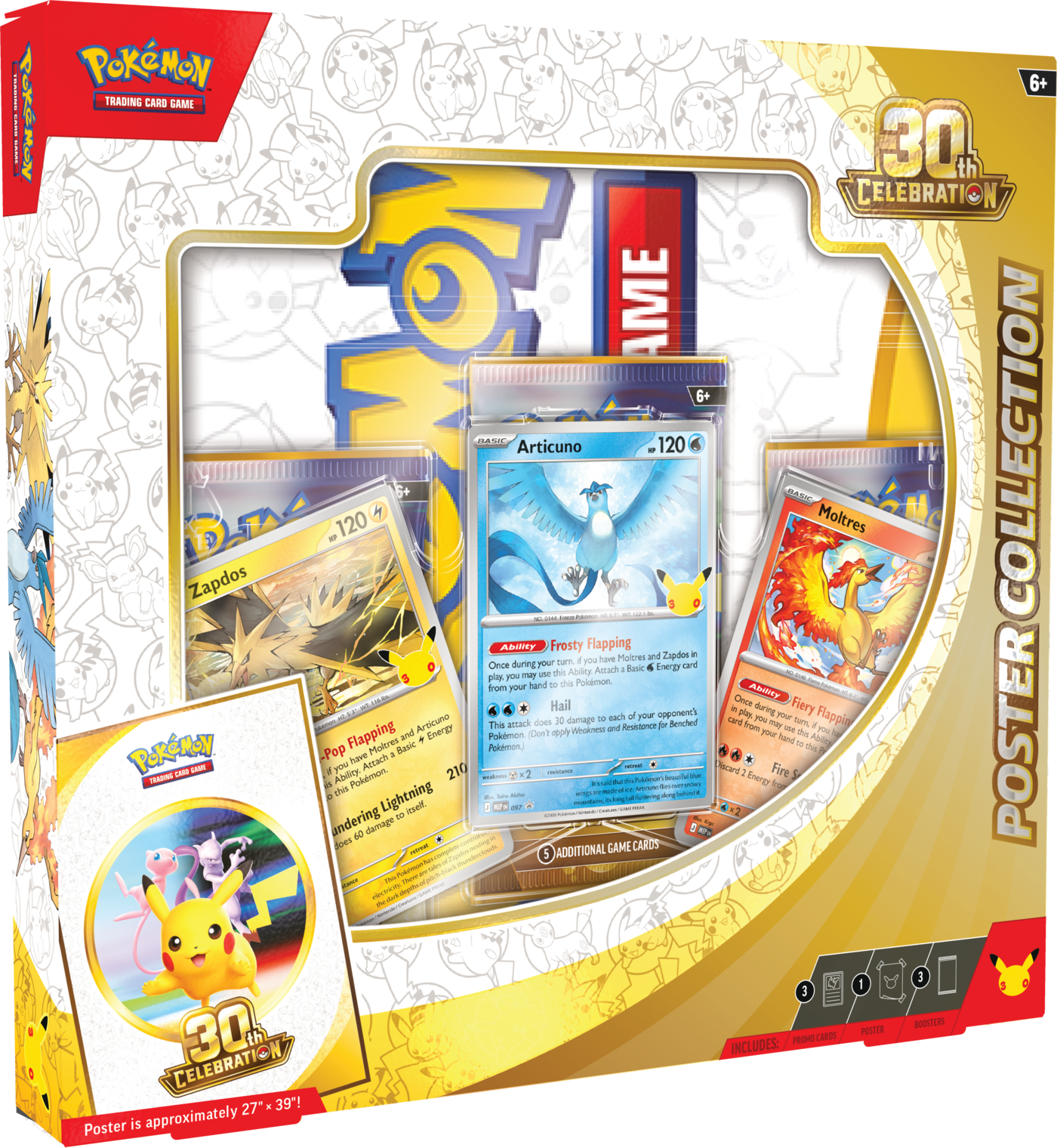 Pokemon TCG: 30th Celebration: Poster Collection