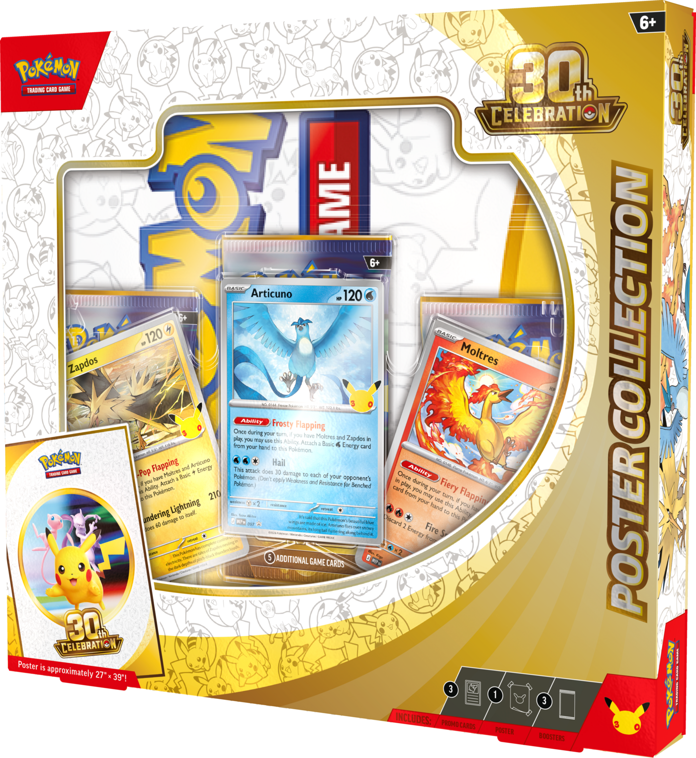 Pokemon TCG: 30th Celebration: Poster Collection