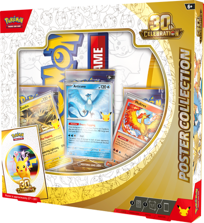 Pokemon TCG: 30th Celebration: Poster Collection