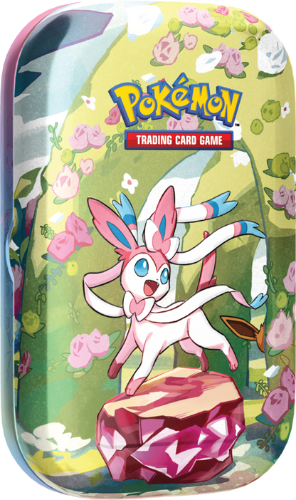 Pokémon TCG: Scarlet & Violet - Prismatic Evolutions - Mini tin Display (8)