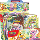 Pokémon TCG: Scarlet & Violet - Prismatic Evolutions - Mini tin Display (8)