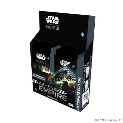 Star Wars: Unlimited - Ashes of the Empire - Carbonite Booster Box