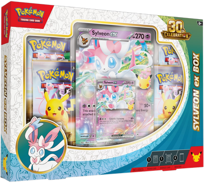 Pokemon TCG: 30th Celebration Ex Box - Sylveon ex