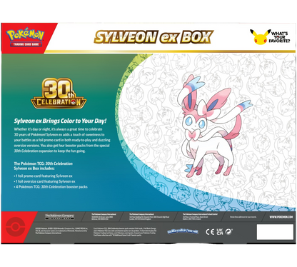 Pokemon TCG: 30th Celebration Ex Box - Sylveon ex
