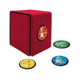 Ultra Pro Alvove Click Deck Box Pokemon Red