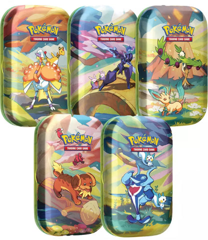 Pokémon TCG: Scarlet & Violet - Prismatic Evolutions - Mini tin Display (8)