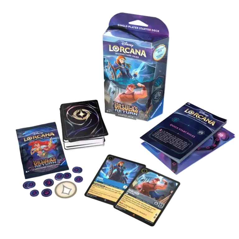 Disney Lorcana TCG: Ursula's Return Sapphire & Steel Starter Deck