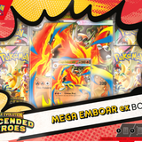 Pokemon Ascended Heroes: Mega Emboar ex Box