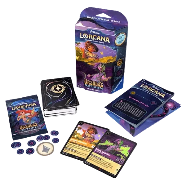 Disney Lorcana TCG: Ursula's Return Amber & Amethyst Starter Deck