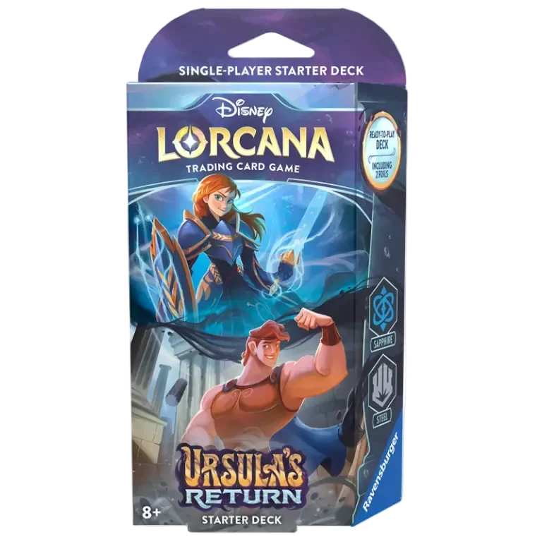 Disney Lorcana TCG: Ursula's Return Sapphire & Steel Starter Deck