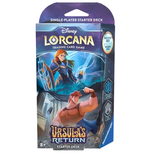 Disney Lorcana TCG: Ursula's Return Sapphire & Steel Starter Deck