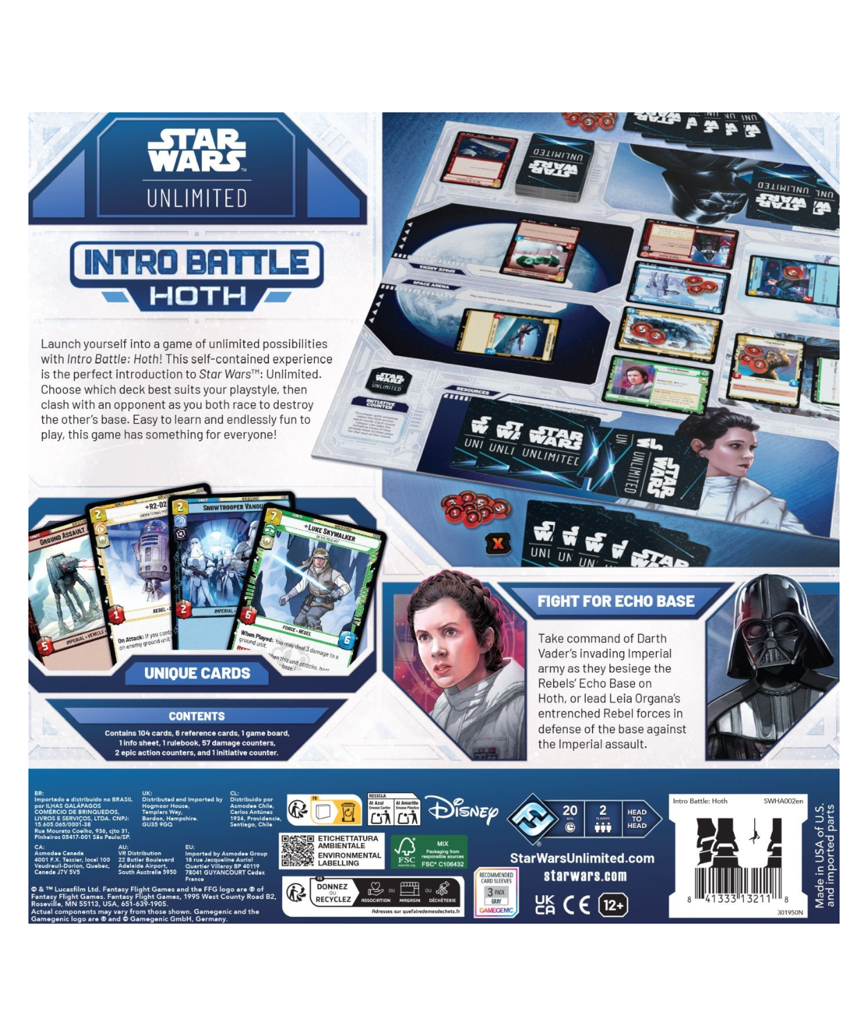 Star Wars: Unlimited Card Game - Intro Battle - Hoth